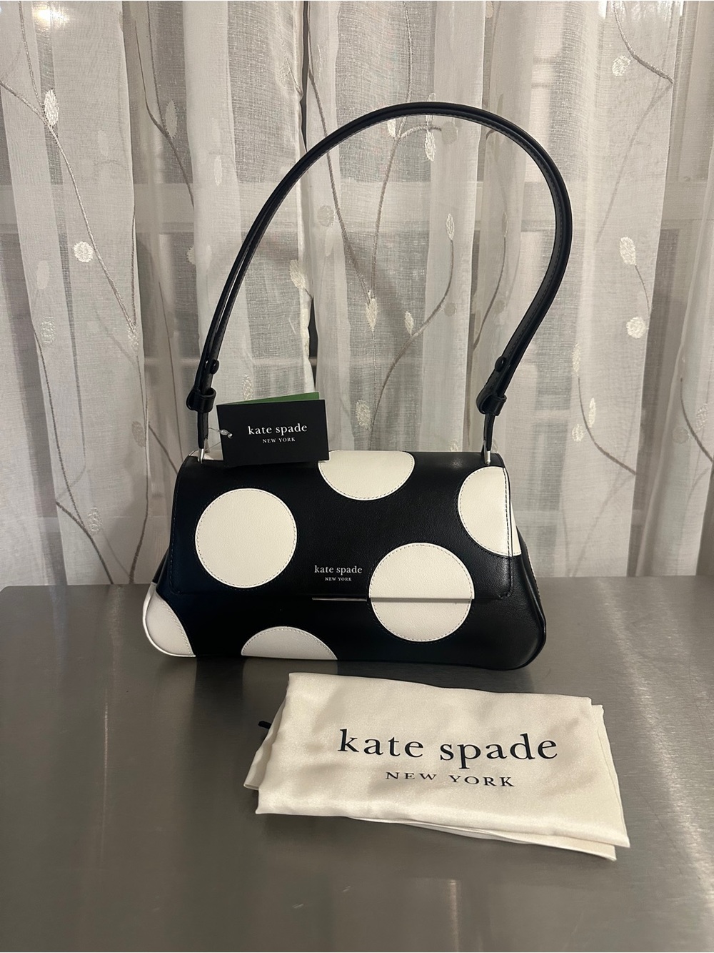 Kate Spade New York Grace Dot Convertible Shoulder Bag polka dots